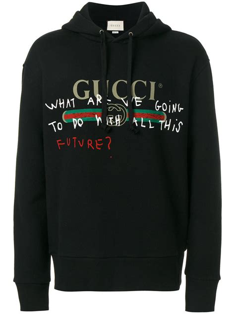 gucci coco capitán hoodie black